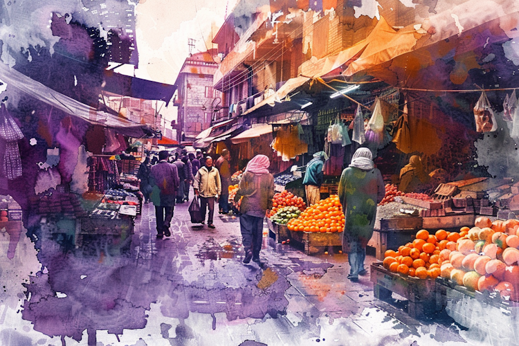Bustling_marketplace_in_Temporal_Watercolor_style_wi_7dc09072-88fa-4780-bd9e-be46f8d98694.png